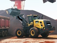 Wheel Loader L58K Berat Operasi 18.370kg Kapasitas Bucket 3.0m³ 162kW/2000rpm Front End Loader untuk Pekerjaan Konstruksi dan Pertambangan
