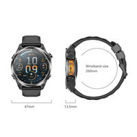 Reloj Inteligente Deportivo HD300 con Pantalla AMOLED, Resistente al Agua 3ATM, Monitor de Salud 2025, Llamadas Bluetooth, Respuesta a Llamadas, Carga Inalámbrica, Unisex