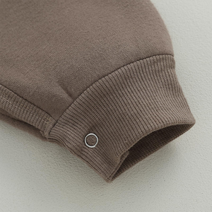Custom <strong>Fleece</strong> <strong>Baby</strong> Rompers Wholesale Toddler <strong>Sleepsuit</strong> <strong>Baby</strong> Winter <strong>Fleece</strong> Romper Organic Cotton Romper Infant Jumpsuit Teddy - Product Image 5