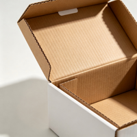 Boîte d'expédition en carton ondulé personnalisée