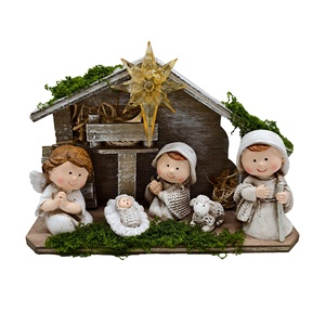 Juego de Natividad Navideña Pequeño al por Mayor con Decoración de Casa - Product Image 3