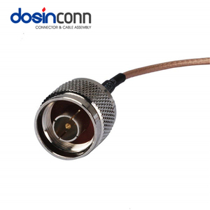 N nam cắm RF kết nối để SMA cắm với rg316 RG174 RG58 cáp đồng trục 50ohm 6GHz RF Cáp lắp ráp - Product Image 2
