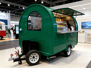 รถเข็นขายอาหารเคลื่อนที่220V รถพ่วงขายไอศกรีมแบบพกพา - Product Image 2