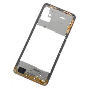 Boîtier central en métal argenté pour Samsung Galaxy A51 A515F, pièce de rechange - Product Image 1