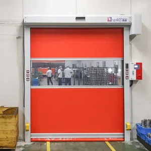 Puerta Rápida Enrollable de PVC de Alta Velocidad, Puerta Rápida Enrollable para Almacenes y Cuartos Limpios, Fabricación de <span class=keywords><strong>Puertas</strong></span> Rápidas <span class=keywords><strong>Enrollables</strong></span> - Product Image 3