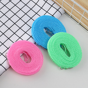 ราวตากผ้าแบบวงกลมกันลม ใช้ได้ทั้งภายนอกและภายในอาคาร สีฟ้า สีเขียว สีชมพู เชือกสำหรับตากผ้า - Product Image 1