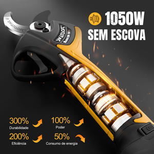 Sécateur sans fil SW-758 21V avec <span class=keywords><strong>coupe</strong></span> progressive, sécateur <span class=keywords><strong>professionnel</strong></span> Swansoft sécateur électrique <span class=keywords><strong>coupe</strong></span>-<span class=keywords><strong>branche</strong></span> - Product Image 2