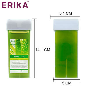 OEM personalizado 100g cartucho depilatorio rollo cera no tejida tira 100g suave <span class=keywords><strong>Aloe</strong></span> <span class=keywords><strong>Vera</strong></span> rollo cera depilación para uso de belleza - Product Image 2