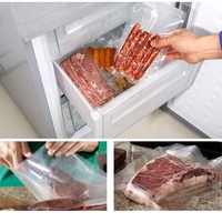 Food Grade Pe Pa Nylon Vacuümzak Vacuüm Voedsel Sealers Zakken Vacuüm Sealer Zak Rol
