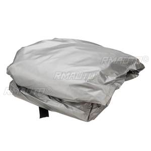 Housse de voiture complète imperméable, pare-soleil, anti-poussière, housse de neige d'hiver avec fermeture éclair sur la porte, universelle pour berline et SUV - Product Image 6