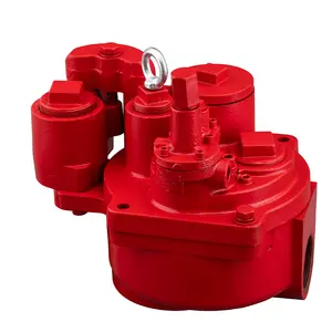 KOEO elektrische wasserdichte Kraftstoffpumpe Rotjacke Kraftstoffpumpe für Tankstellen