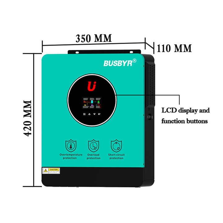 Anern 4.2kw Hybrid Solar Inverter 24v Hybrid Inverter On Grid/Off Grid