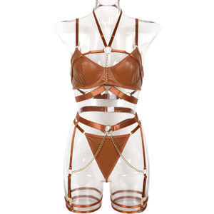 Set di Biancheria Intima Femminile <span class=keywords><strong>Sexy</strong></span> con Collana a Catena in Stile Europeo e Americano - Product Image 4