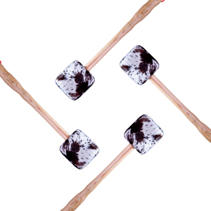 Mazo de tambor Hanflag, mazo para gong, mazo para orquesta sinfónica, mango de nogal americano con cabeza de piel de cabra G-BD.A2S - Product Image 2