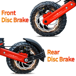 สกู๊ตเตอร์ไฟฟ้าสำหรับผู้อยู่อาศัยในอพาร์ตเมนต์ รุ่น Dirt <span class=keywords><strong>Rocket</strong></span> T9 48V มอเตอร์คู่ ไฟ LED มอเตอร์ 750W ระยะทาง 30-40 กม. พับได้ รับน้ำหนักได้ 150 กก. - Product Image 4
