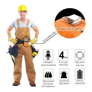 <strong>Portable</strong> Handheld Oxygen <strong>O2</strong> <strong>Gas</strong> Analyzer with Micro Clip Factory Price Product Category Oxygen <strong>Meter</strong> - Product Image 4