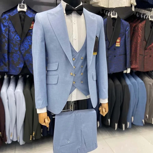 Marron <span class=keywords><strong>Beige</strong></span> Slim Fit hommes <span class=keywords><strong>costume</strong></span> sur mesure élégant <span class=keywords><strong>3</strong></span> <span class=keywords><strong>pièces</strong></span> veste pantalon gilet mariage garçon d'honneur smokings fête <span class=keywords><strong>homme</strong></span> robe costumes - Product Image 5