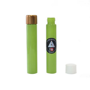 Tubo de Vidrio de Color Personalizado con Tapa a Prueba de Niños, Frasco de Vidrio Ecológico para Tabaco, Hierbas Secas y Flores - Product Image 3