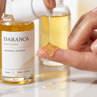 Huile Visage Anti-Âge Bio Naturelle Pure Formule Personnalisée GMPC à la Vitamine C, Niacinamide et Acide Hyaluronique