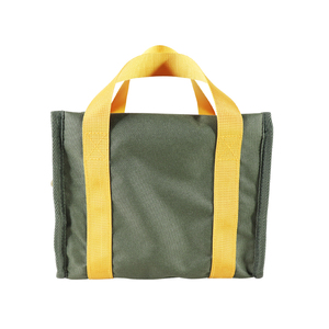 Sac isotherme pour le déjeuner, vert avec poignées jaunes, fermeture éclair, tissu Oxford, pour le stockage des aliments - Product Image 4