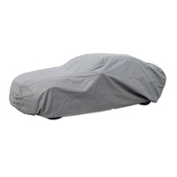 Housse de voiture en tissu non tissé 80 g/m² pour toutes les saisons, anti-poussière, résistante aux rayures, personnalisation possible