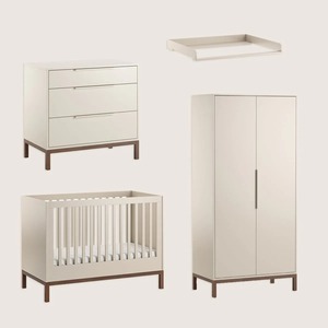 Table à <span class=keywords><strong>langer</strong></span> en bois <span class=keywords><strong>blanc</strong></span> de haute qualité avec 3 tiroirs pour bébé, service OEM, mobilier pour enfants - Product Image 6