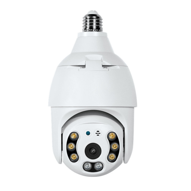 Waterproof Pan Tilt Digital Zoom Indoor Or Outdoor Security TUYA 3MP Lamp Bulb Connector Ip Camera Wifi PTZ