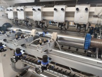 Machine de fabrication et de découpe pliante, pièces, prix bon marché, essuie-main pliable N Z, plastification, papier de couleur, machine de découpe pour ligne de production