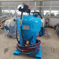 Machine de sablage à eau sans poussière Indusyrtal avec nettoyeur haute pression et polissage pour l'élimination de la rouille, haute productivité