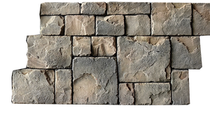 แผงผนังแผงอิฐ3D กันแตกน้ำหนักเบากันแตกสำหรับภายนอก<span class=keywords><strong>บ้าน</strong></span>มีบริการ OEM/ODM - Product Image 3