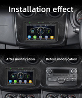 Radio para automóvil BQCC, 2 DIN, 7 pulgadas, CarPlay inalámbrico/con cable, Android Auto, USB, radio FM, estéreo para auto, pantalla táctil, reproductor multimedia para auto