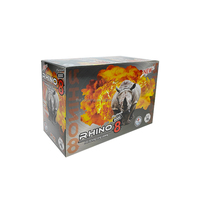 Emballages personnalisés vides pour pilules d'amélioration masculine, boîtes de présentation 3D, cartes blister Rhino 8 8000, emballage de capsules et pilules Rhino 69