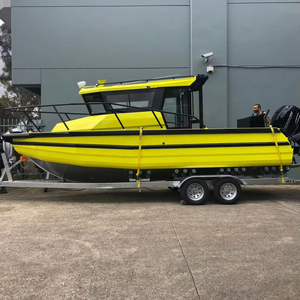 Yacht <span class=keywords><strong>de</strong></span> pêche sportive <span class=keywords><strong>de</strong></span> <span class=keywords><strong>luxe</strong></span> en aluminium entièrement soudé <span class=keywords><strong>de</strong></span> 7,5 m (25 pieds) avec cabines, écran tactile et moteur hors-bord pour la navigation <span class=keywords><strong>de</strong></span> plaisance en Australie - Product Image 5