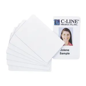 Feuille de plastique blanche pour impression à jet d'encre, feuille de PVC pour carte plastique, taille A3 A4, vente en gros d'usine