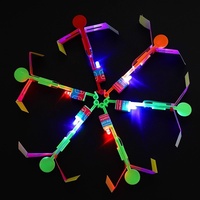Jouets en plastique, flèches lumineuses qui brillent dans le noir, lance-flèches pour enfants de 14 ans et plus, cadeaux de fête d'anniversaire, cadeaux de Noël, lumières LED lumineuses
