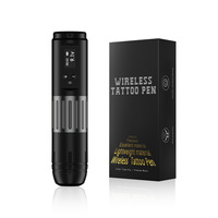 Machine à tatouer sans fil Tuffking de haute qualité, batterie au lithium, maquillage permanent, acier inoxydable, pour artistes tatoueurs débutants ATK-2470