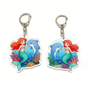 Mosquetón Acrílico Transparente 3D Personalizable <span class=keywords><strong>de</strong></span> Alta Calidad, Creativo y Ecológico <span class=keywords><strong>de</strong></span> Ujoy Gift Factory, con Personajes <span class=keywords><strong>de</strong></span> Anime y Dibujos Animados - Product Image 1