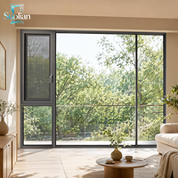 Ventana Fija de Aluminio, Aislamiento Térmico y Acústico, Directo de Fábrica, Residencial