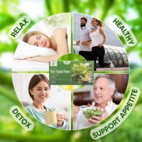 NMPT Premium - Bolsitas de Té de Hierbas de Flor de Papaya y Celastrus Hinds, Mezclas Recogidas a Mano, 30 Unidades, Sin Gluten, Sin Lácteos, Sin Azúcar