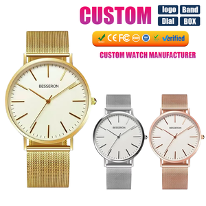 Orologi In <span class=keywords><strong>acciaio</strong></span> all'ingrosso orologi minimalisti In metallo orologi da uomo di lusso In oro In <span class=keywords><strong>acciaio</strong></span> inox Slim durevole orologi da polso Stock - Product Image 1
