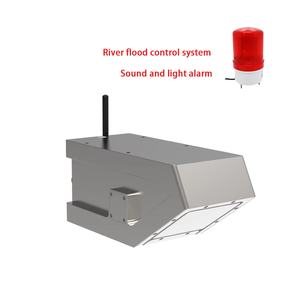CE 24G HZ OPEN CHANNEL RIVER 3 in 1 RADAR WATER LEVEL WATER FLOW SPEED RADAR WATER FLOW SENSOR SOUND and LIGHT <b>ALARM</b> RD-600S-01 - Product Image 2