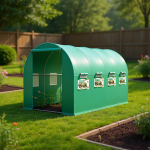 Serre de jardin DB Walk In 6 x 12 pieds, structure en acier pressé, écologique, pour plantation en extérieur, usage domestique et jardinage - Product Image 2