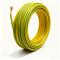 Feuerfestes PVC-isoliertes BVR Solar-Erdungskabel H07v-k Elektrokabel 1,5mm² 2,5mm 4mm 6mm Kabel