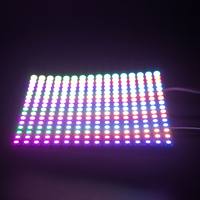Ip20 Ws2812b Adressable Led Panneau Numérique Programmable Affichage Lumière Led Panneau Matrice