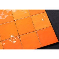 Carreaux muraux en céramique de couleur orange, salle de bain, cuisine, carreaux de sol en bois poli, marbre, accent, intérieur, extérieur, brique réfractaire