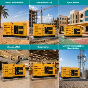 Générateur diesel Cummins authentique de 320 kW 400 kVA, type silencieux, avec 50 °   <span class=keywords><strong>Radiateur</strong></span> tropical 50/60Hz pour chantier de construction et exploitation minière en Arabie Saoudite - Product Image 4