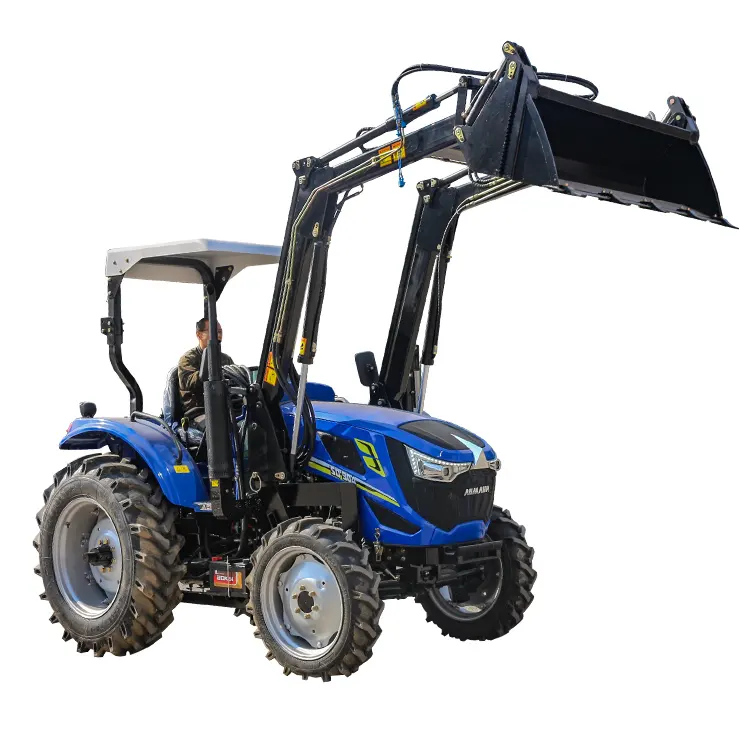 Fabrik Neuankömmling Sattelzug maschinen Günstiger Preis 25-240 PS Garten traktor mit Frontlader Landwirtschaft 4WD Ackers chlepper zu verkaufen