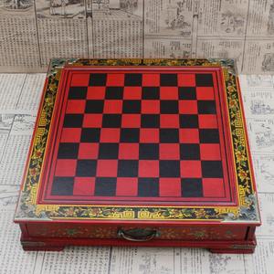 Juego de <span class=keywords><strong>Ajedrez</strong></span> Internacional Creativo con Piezas de Madera en 3D, Diseño de Guerreros de Terracota, Personajes de Dibujos Animados - Product Image 3