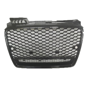 Kit de carrosserie de voiture sans Logo Grille en maille nid d'abeille complète pour <span class=keywords><strong>Audi</strong></span> A4 <span class=keywords><strong>S4</strong></span> <span class=keywords><strong>B7</strong></span> Mise à niveau vers RS4 Style 2005-2007 - Product Image 2
