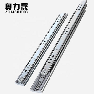 53mm de ancho de la industria de amortiguación <span class=keywords><strong>mudo</strong></span> de Cojinete de bolas cajón de rieles de deslizamiento del cajón del gabinete del carril de deslizamiento - Product Image 5